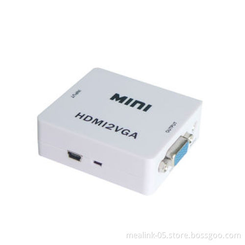Mini HDMI to VGA Converter 1080p